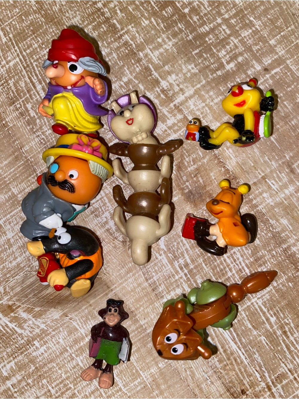 Vintage Assorted Kids Toy Figures